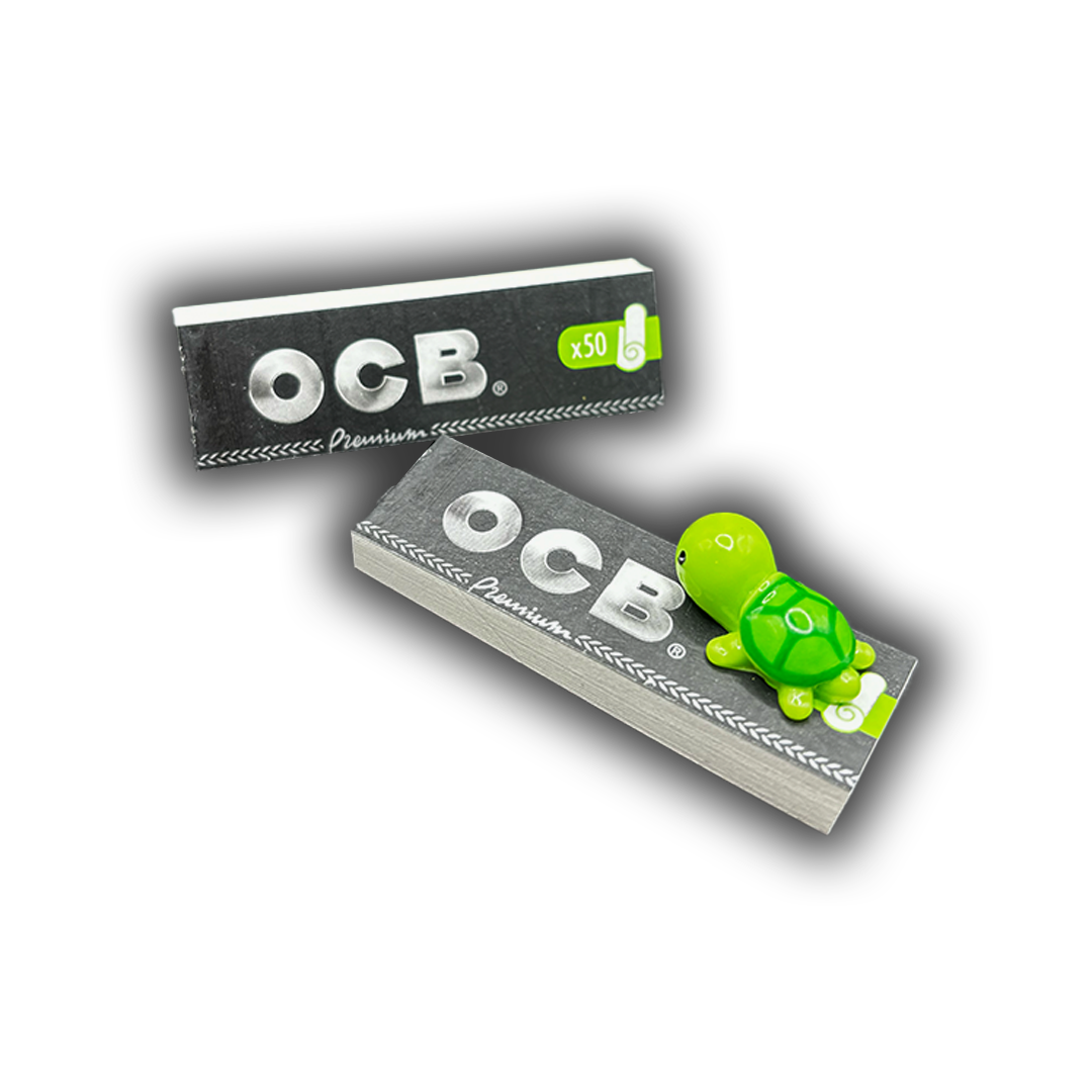 OCB Premium Black Perforated Roach Tips