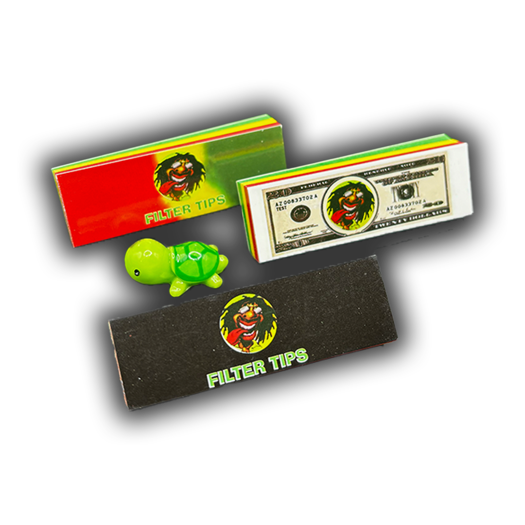 SPARKY'S Red Rasta Roach Tips