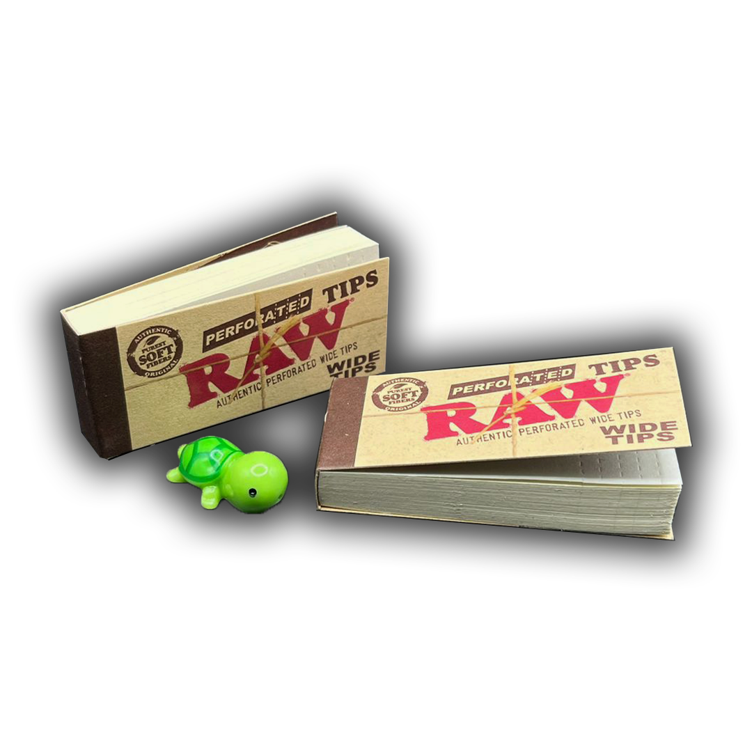 RAW® Wide Perforated Roach Tips